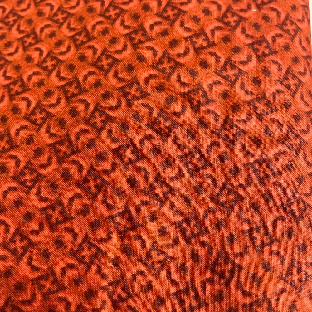SSI Fabrics Kaleidoscope By Marylou Morton Orange Cotton Fabric 2.5 yards 42"W
